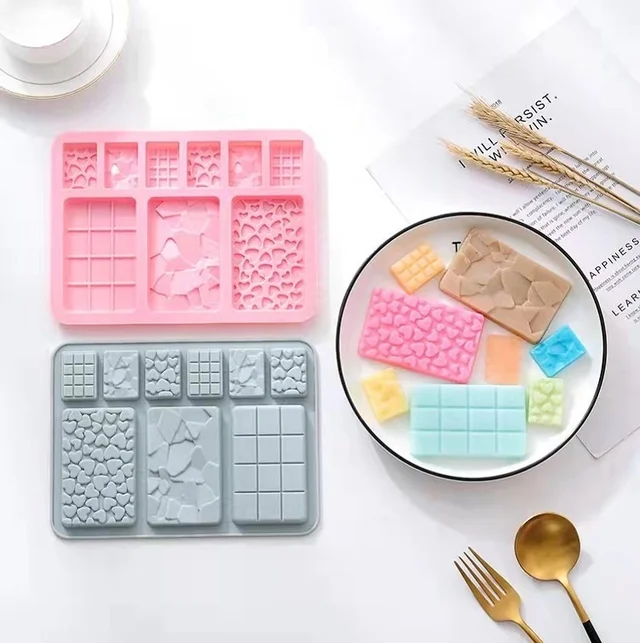 The Baking Curv Kunafa Bar Mould | Multi Design Mould