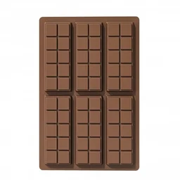 The Baking Curv 6 Cavity Cadbury Type Kunafa Bar Mould