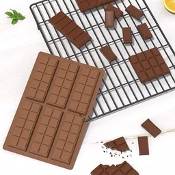 The Baking Curv 6 Cavity Cadbury Type Kunafa Bar Mould