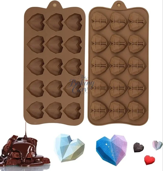 The Baking Curv Heart Shape Pinata Chocolate Silicone Mould – Reusable & Non-Stick for Cake, Smash Cake & Candy Making