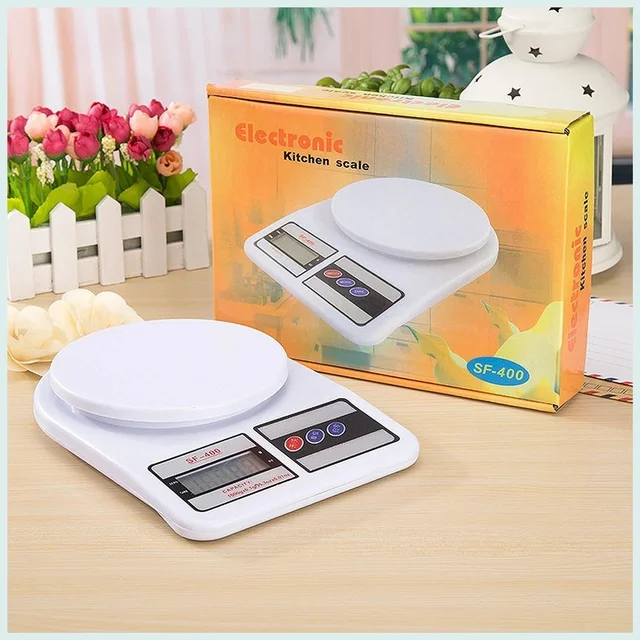 The Baking Curv SF-400 Kitchen Weighing Scale – Digital 10kg Scale for Baking, Cooking & Precision Measurement