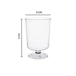 THE BAKING CURV MOOUSE CUP WINE GLASS