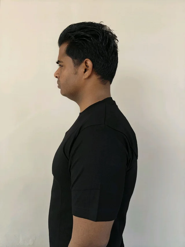 Regular Fit Unisex Tee Black - S, Black