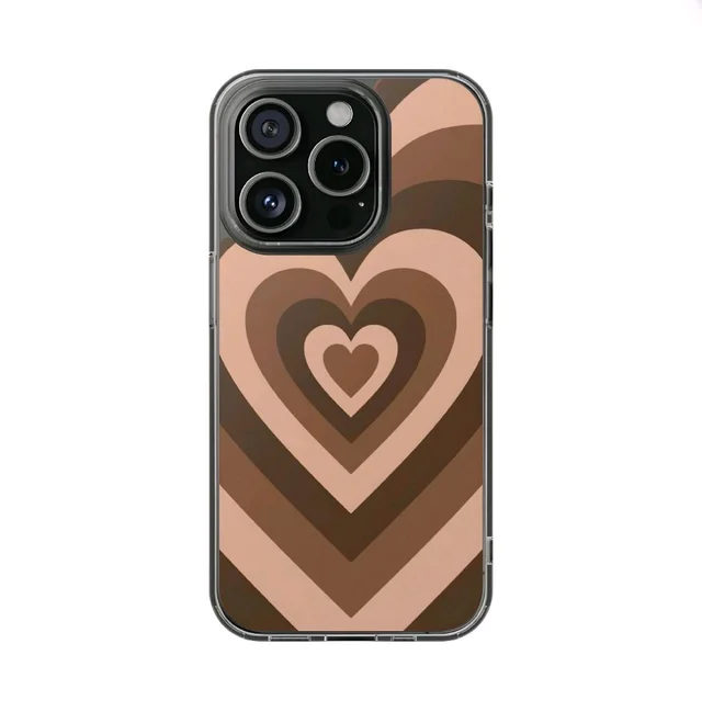 Brow Heart' Premium Glossy Phone Case