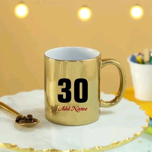 Print X Customized Golden Mug (Premium) - Buddha Gold