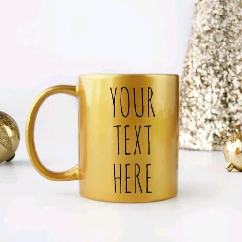 Print X Customized Golden Mug (Premium) - Buddha Gold