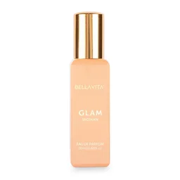 Bella Vita Luxury GLAM | Long Lasting Liquid EDP 20ml for Woman | with African Orange, Jasmine and Patchouli | Floral and Woody Premium Fragrance for Women