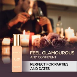 Bella Vita Luxury GLAM | Long Lasting Liquid EDP 20ml for Woman | with African Orange, Jasmine and Patchouli | Floral and Woody Premium Fragrance for Women