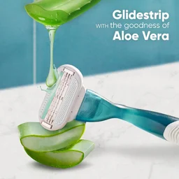 Gillette Venus Smooth Hair Removal Razor for Women with Aloe Vera, 1 Pc