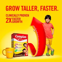 Complan Nutrition Drink Powder for Children, Royale Chocolate Flavour, 500 grams Carton|Nutrition Drink for kids with protein & 34 vital nutrients, 1 count