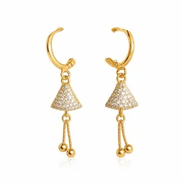 Silver Bloom Pearl Cluster Stud Earrings