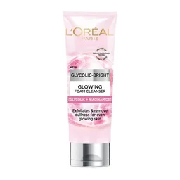 Loreal Paris Glycolic Bright Foaming For Even, Glowing, Bright Skin Face Wash