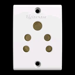 Polycarbonate FYBROS - ZINE- 6 AMP 3 PIN SOCKET
