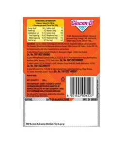 Glucon D Instant Energy Tangy - Orange 200gm