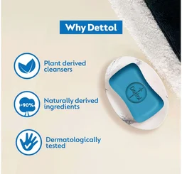 Dettol Icy Cool Bathing Soap With 3x Intense 100gmx3