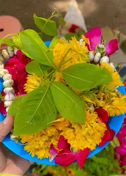Puja Phool Mix Flower (Khula Phool) 50GM - 100GM