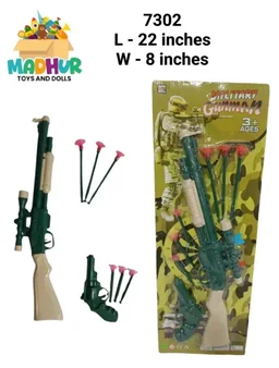 7302 Plastic Gun Patta, Shooting Object: Darts