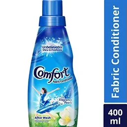 Comfort After Wash Morning Fresh Fabric Conditioner (Fabric Softener) - For Softness, Shine And Long Lasting Freshness, 430 ml