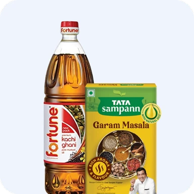 Groceries, Oil & Masala