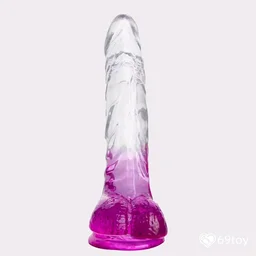 Jelly Realistic D*ldo with Balls - Women, TPE Super Skin, - Women, Silicone, 6 Inch