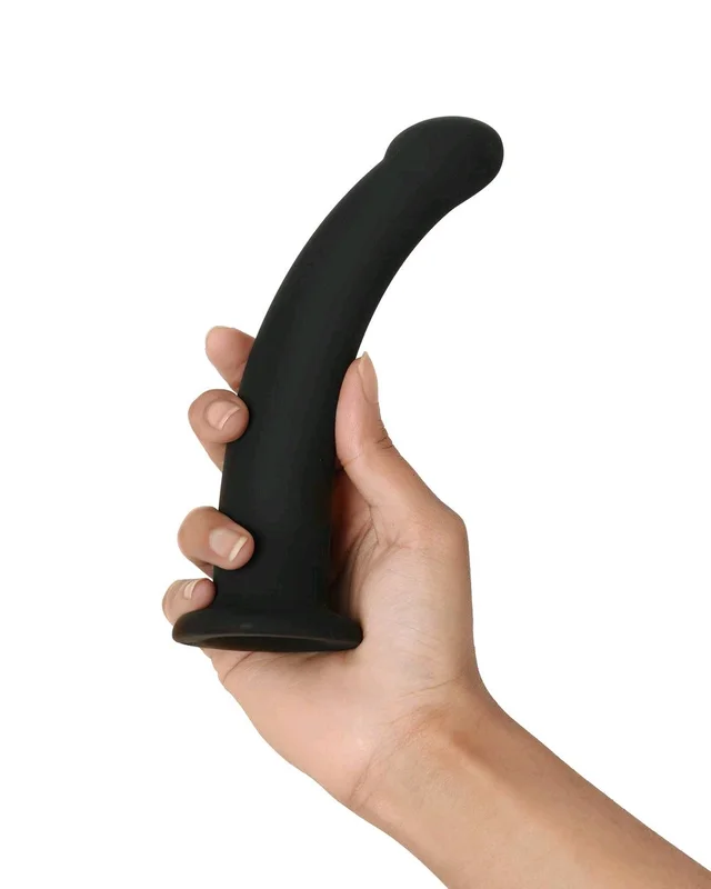 Dildo - Versatile and body safe - Women, Black, 5.5 Inch
