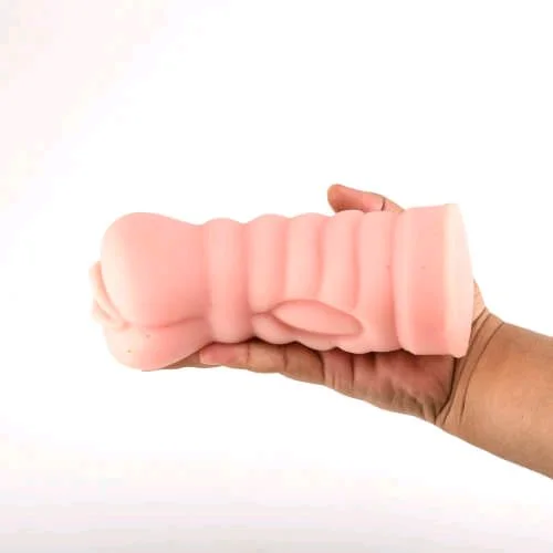 Pocket Pussy Vaginal Stroker Masturbators For Men - Tan, Ultra soft silicone, Men