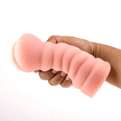 Pocket Pussy Vaginal Stroker Masturbators For Men - Tan, Ultra soft silicone, Men