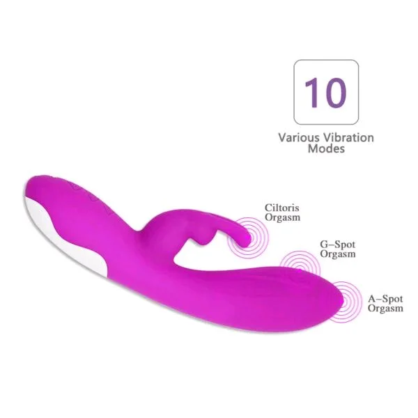 Devilish Rabbit Vibrator – ADAM’S WEAPON - Silicone
