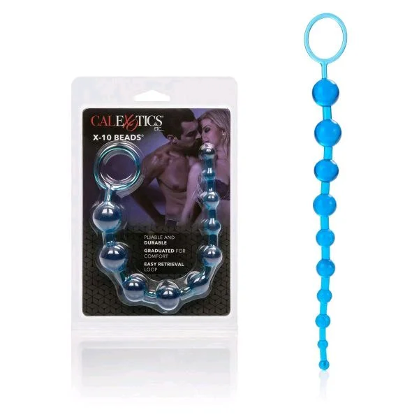 Flexible 10 Jelly Anal Beads