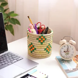 Multi-Use Sabai Grass Planter and Storage Organizer - 12.7 cm, 12.7 cm, 12.7 cm
