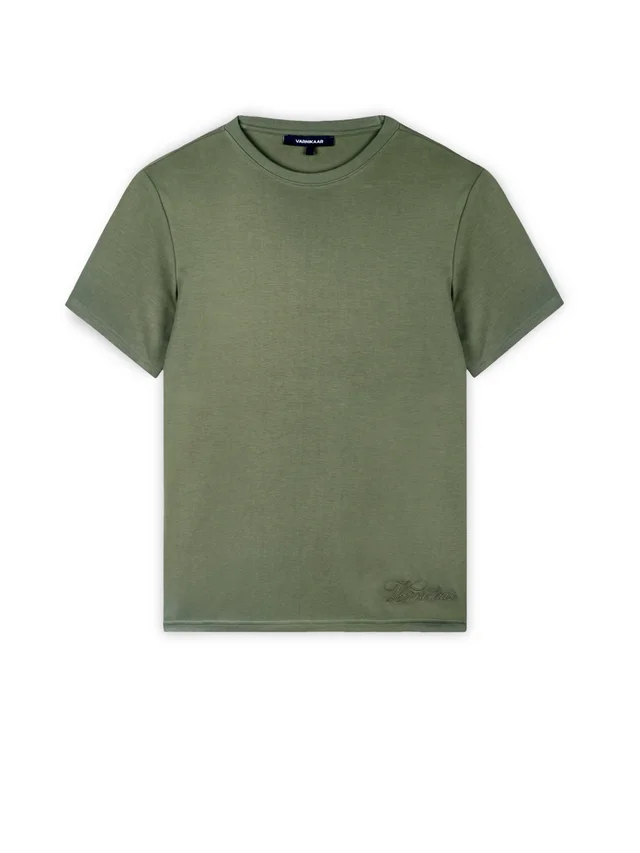 Loden Green Crew Neck T-Shirt