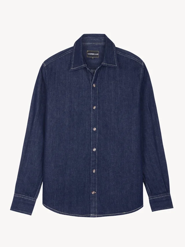 Midnight Blue Craft Heavyweight Denim Shirt