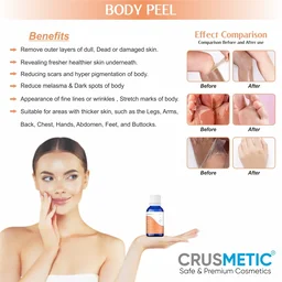 CRUSMETIC BODY PEEL-Exfoliate to Body - 10ML