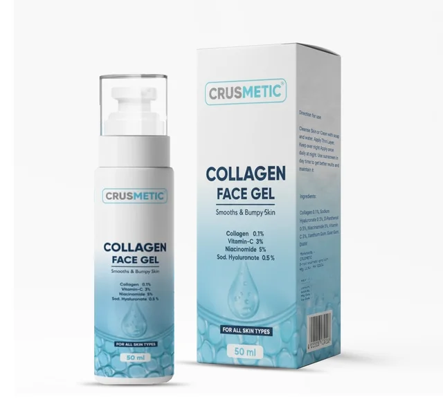 CRUSMETIC Collagen Face Gel- Improve Skin Elasticity 