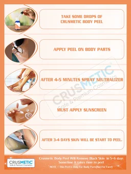 CRUSMETIC BODY PEEL-Exfoliate to Body - 10ML