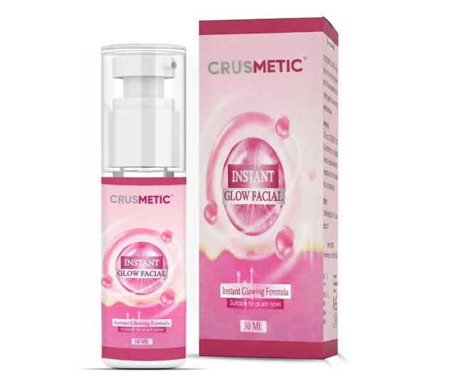 Instant Glow Facial - Parlour Vala Glow Ab Ghar Par, Sirf 5 Minute Mai!