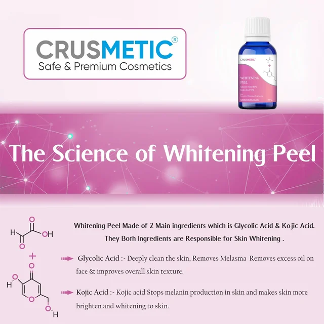 CRUSMETIC Whitening Peel -Glowing Formula