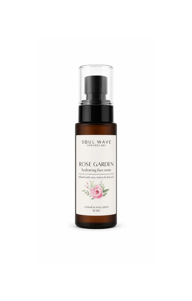 Rose Garden Hydrating Toner | Rose + Vetiver + Aloe Vera