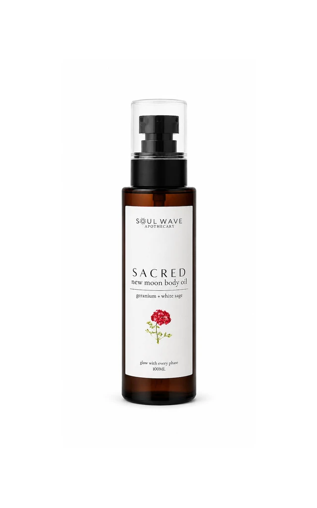 Sacred Body Oil | Rose Geranium + Sage
