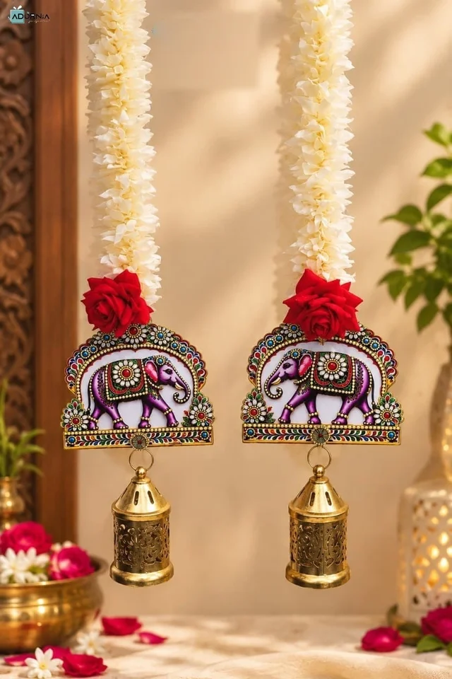 Floral Elephant Hanging - Single