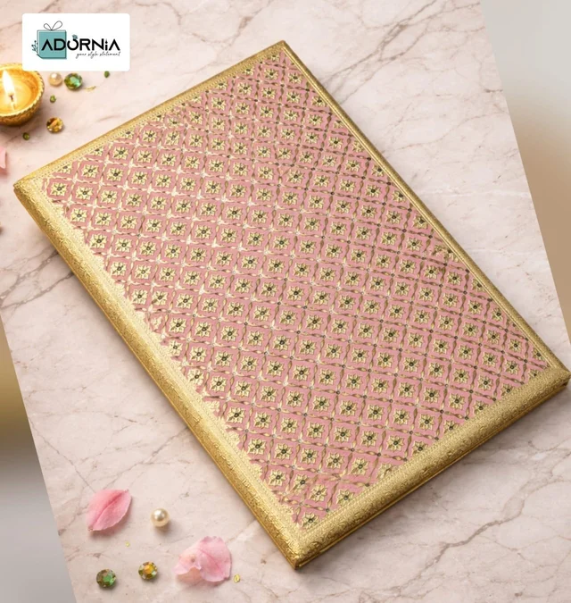 Golden Patterned Pata - Pooja Platform, 12 x 18 Inch