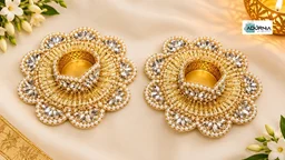 Floral Tealight Holder Set - 2 Pieces