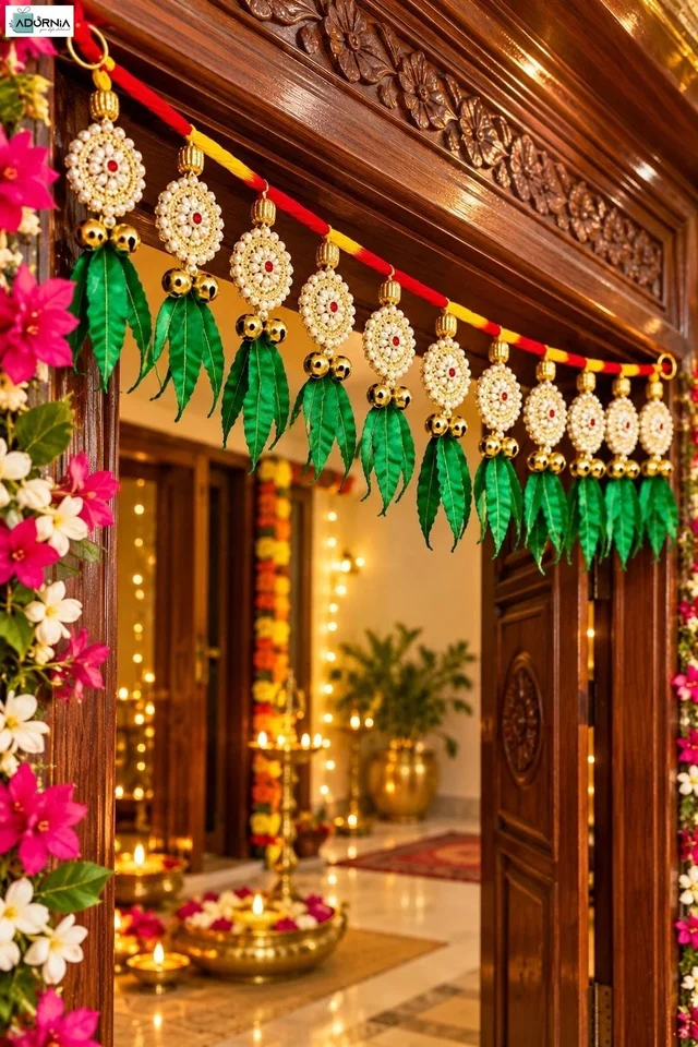 Mouli Toran with Aam Patta - 37 Inches