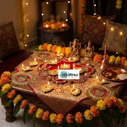Shubh Labh Rangoli Decor Set - 13 Pieces