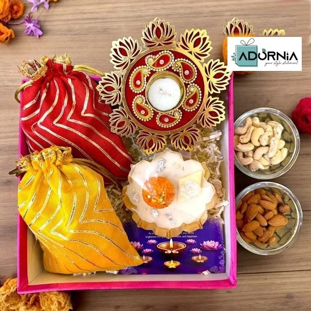 Lotus Box Mithai Urli Diwali Hamper