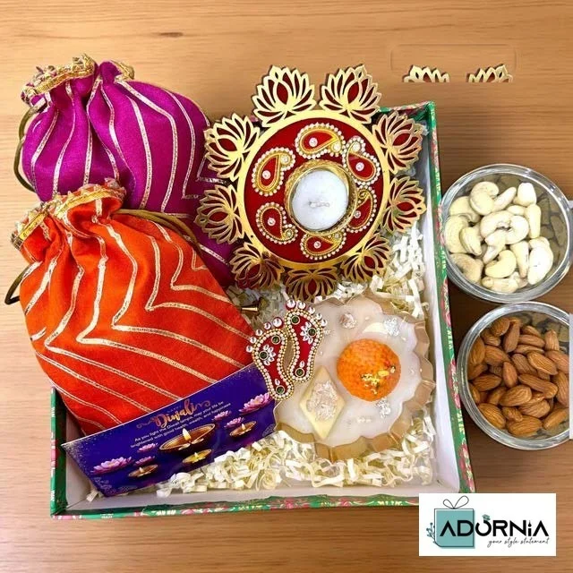 Lotus Box Mithai Urli Diwali Hamper