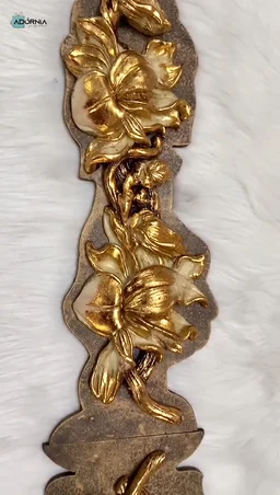 Gold Floral Door Bandarwal