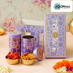 Jumbo Diwali Gift Hamper - 2 Jars in Lid Box