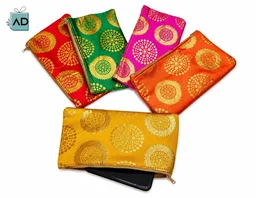 Gift Pouch With Zip - 4.5 x 9 Inch - MOQ 20