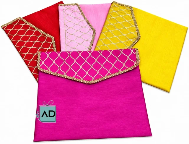 Designer Envelope Saree Cover - 15 x 15 Inch - MOQ 10
